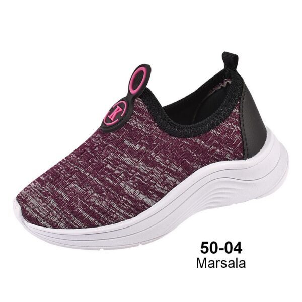 Tênis Calce Fácil 50-04 Marsala - Grade com 12 pares