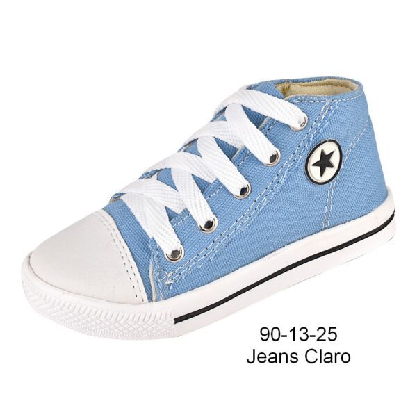 Tênis 90-13-25 Jeas Claro Grade com 12 pares