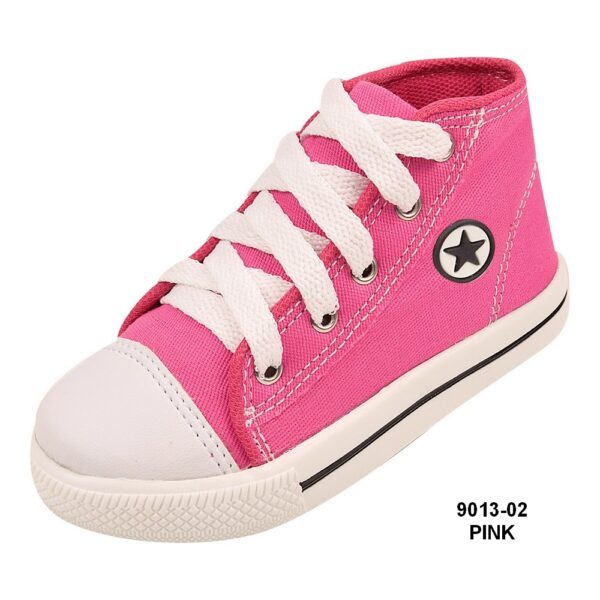 Tênis Tipo All Star 9013-02 Pink Grade com 12 pares