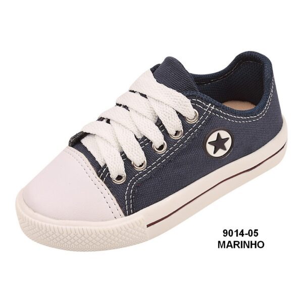 Tênis Tipo AllStar 9014-05 Marinho Grade com 12 pares